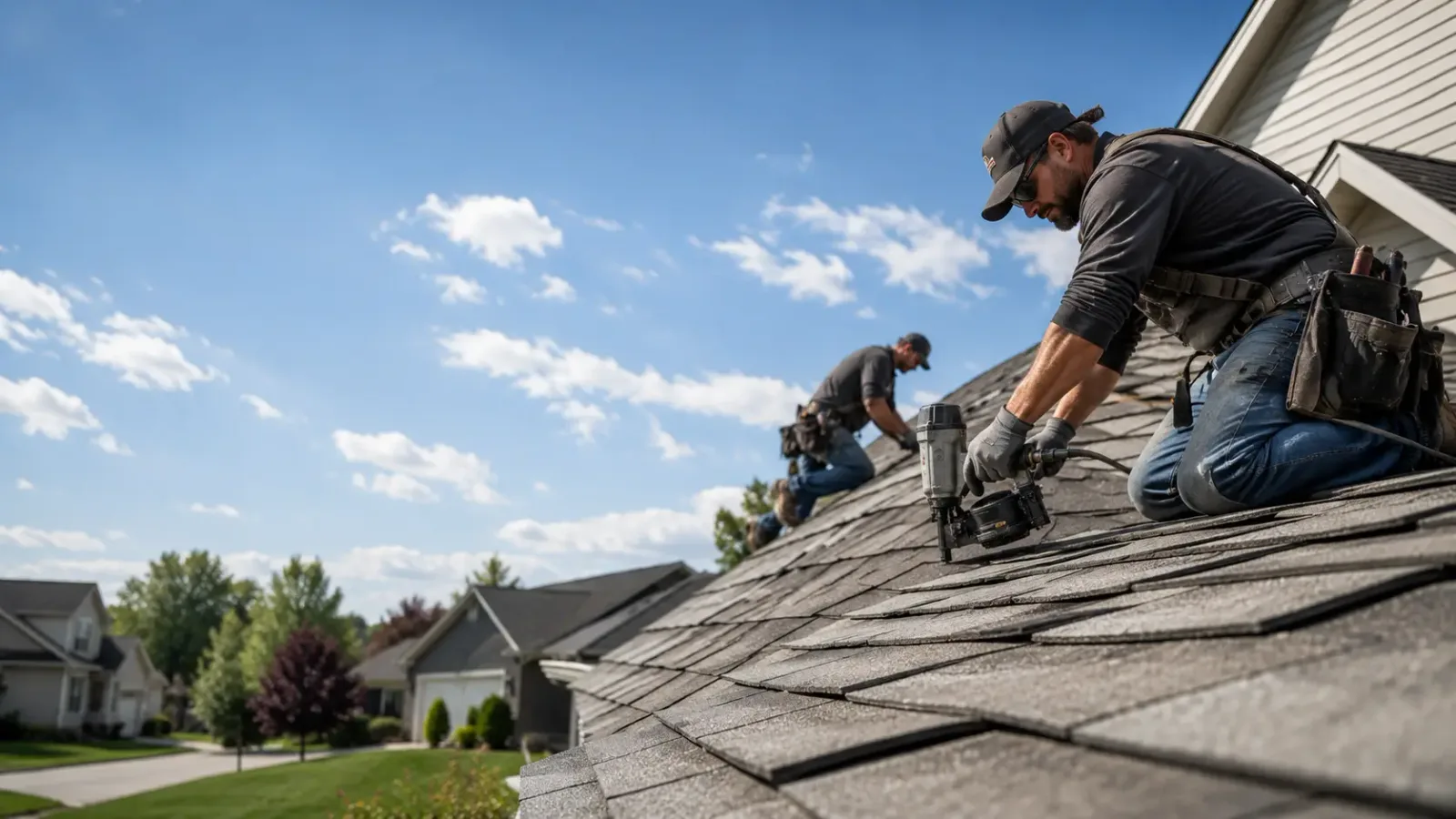 Storm Damage Roof Repair in Mount Carmel, IL near me